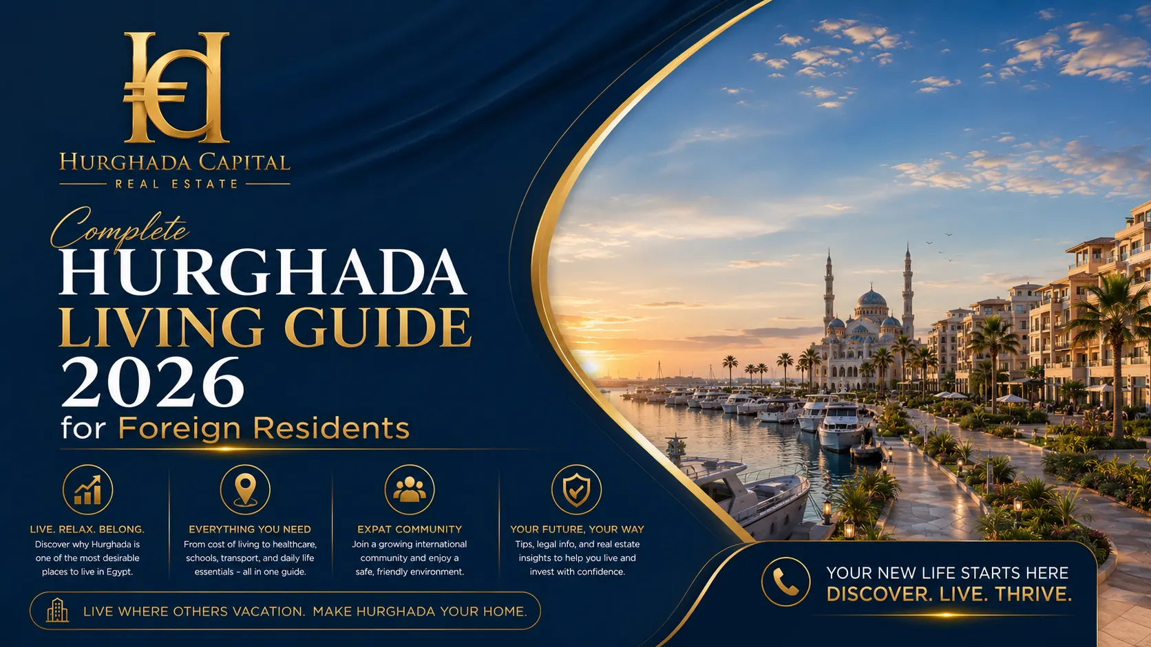Complete Hurghada Living Guide 2026 for Foreign Residents