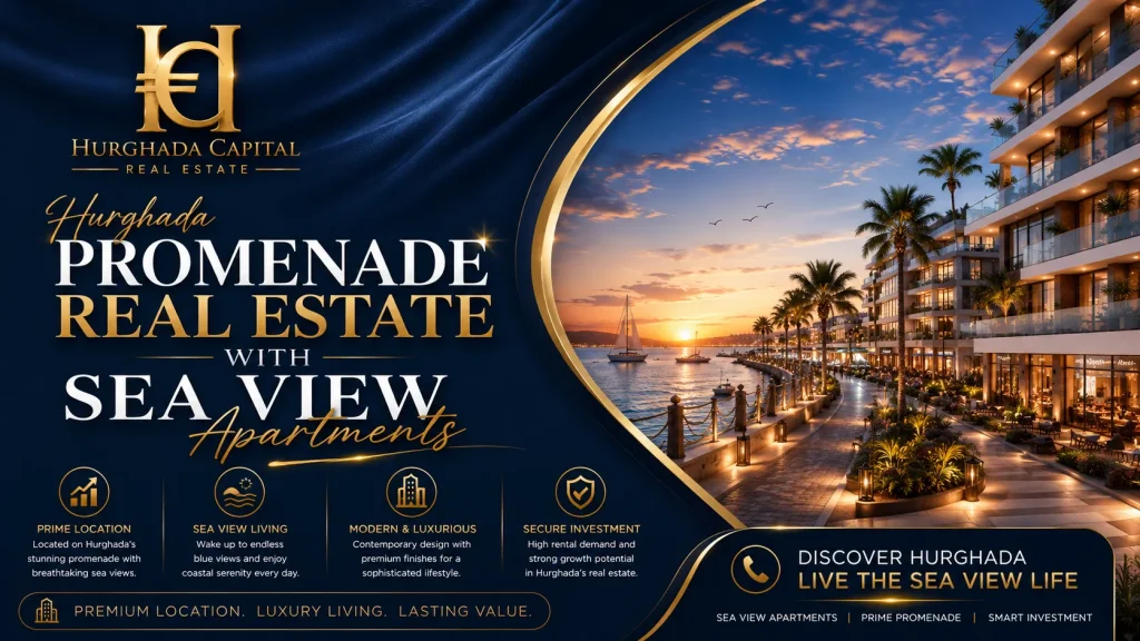 Hurghada Promenade Real Estate with Sea View Apartments