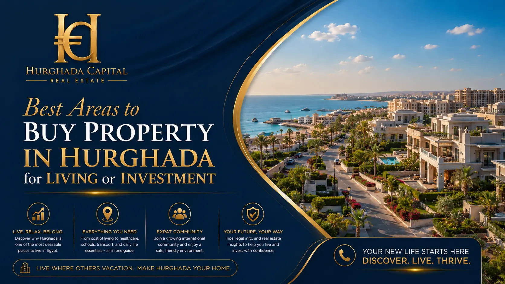 Best Areas to Buy Property in Hurghada for Living or Investment
