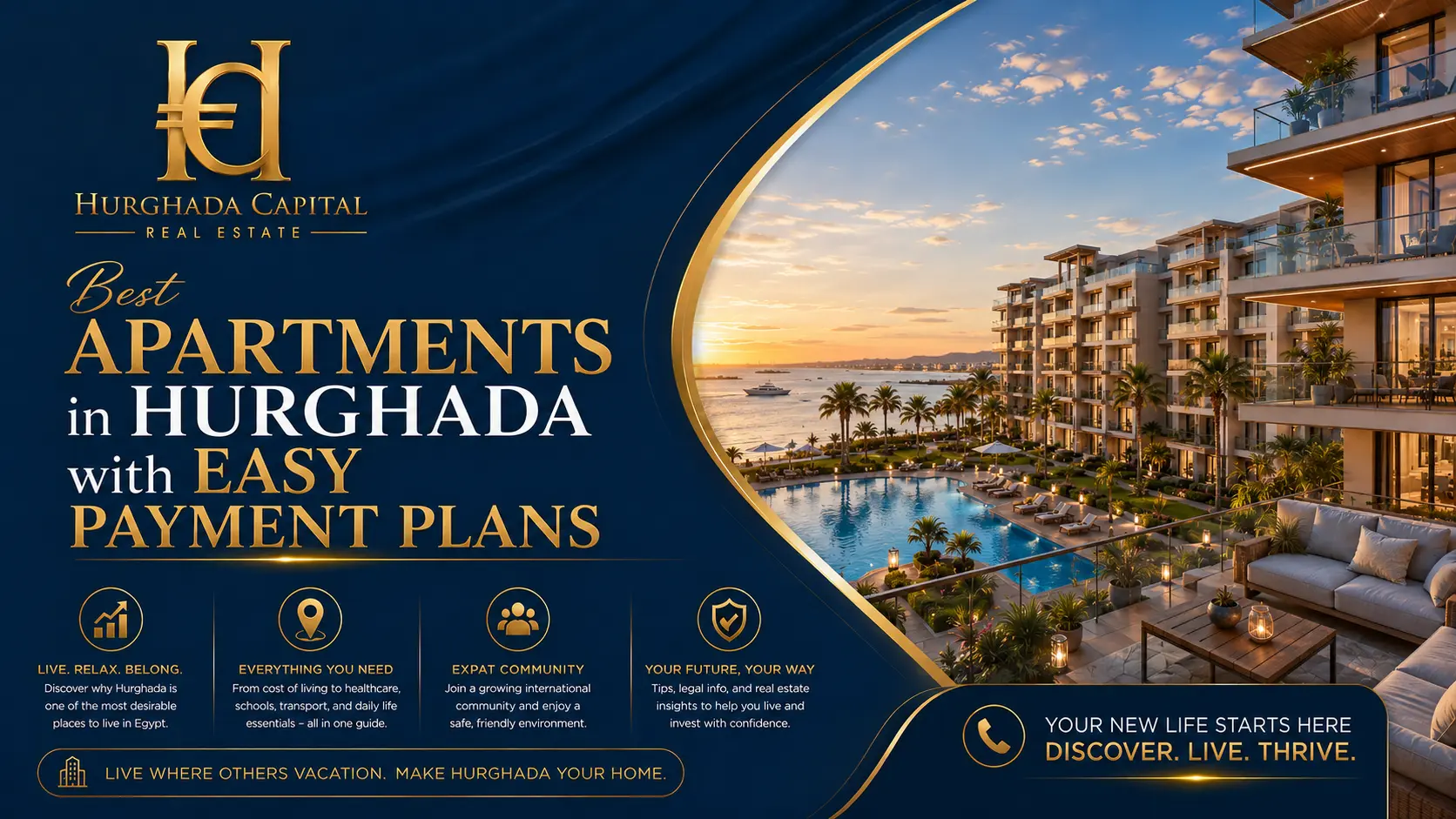 Best Apartments in Hurghada with Easy Payment Plans