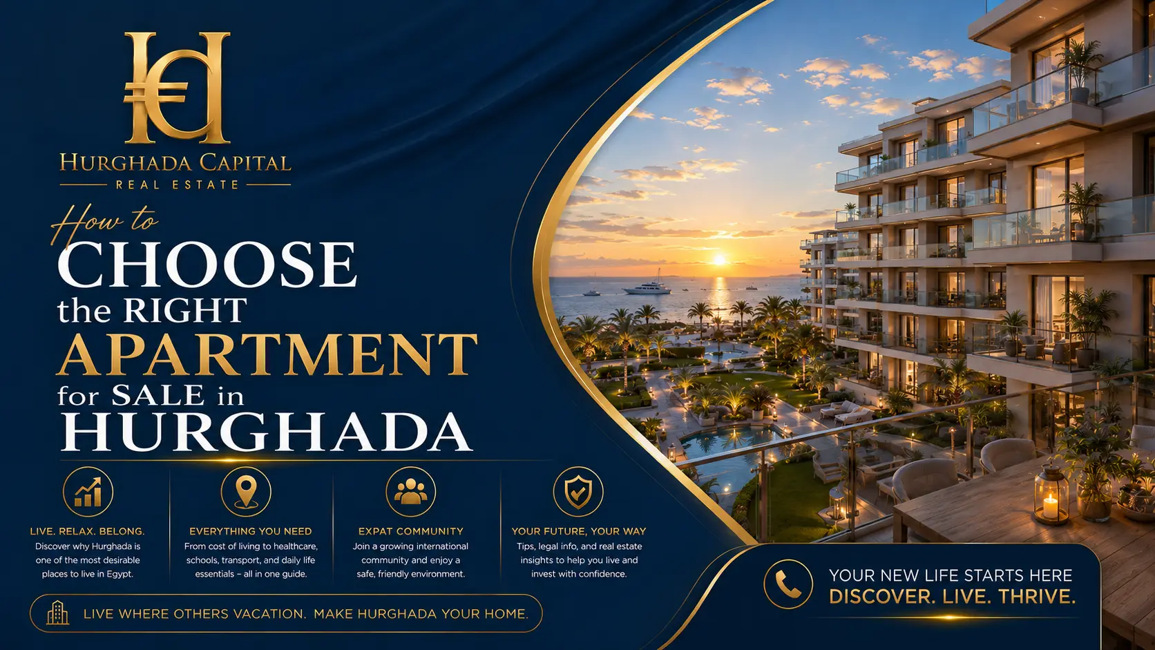 How to Choose the Right Apartment for Sale in Hurghada